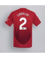 Manchester United Victor Lindelof #2 Hjemmedrakt 2024-25 Korte ermer